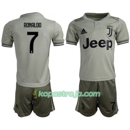 Billiga Fotbollströjor Juventus Ronaldo 7 Barn Borta tröja 2018/19 Kortärmad